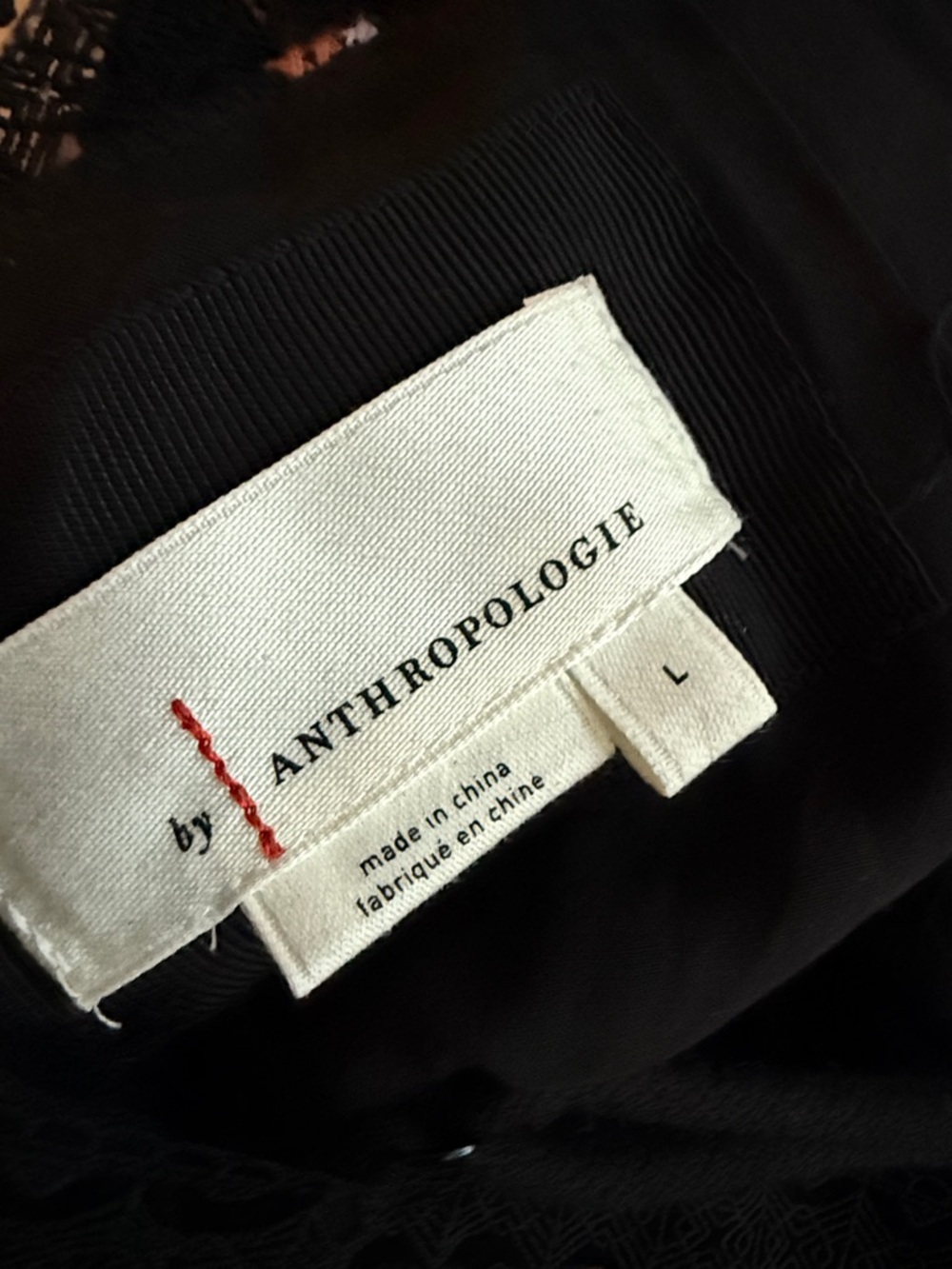 Anthropologie Embroidered Maxi Dress Size L - Picture 7 of 14